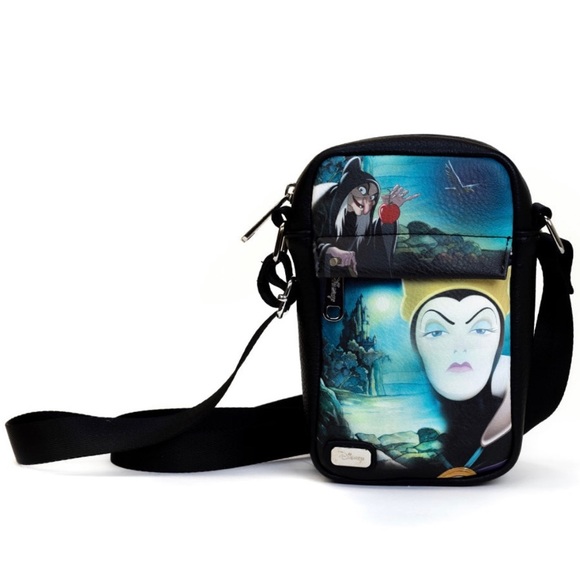 Disney Villains Snow White Evil Queen Park Crossbody Bag & Matching Wallet Set - Picture 3 of 8